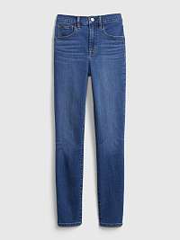 GAP modré džínsy skinny good label tr high rise