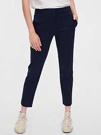 GAP modré nohavice slim ankle pants
