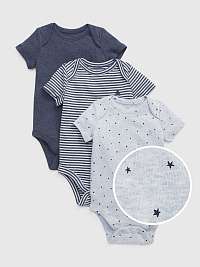 GAP modrý 3 pack body First Favorite Short