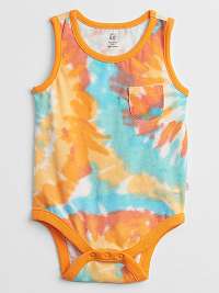 GAP Pocket Print Body detské Oranžová