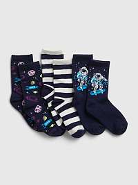 GAP Ponožky 3 páry detské Modrá