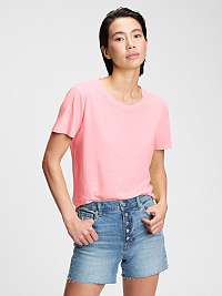 GAP ružové dámske tričko organic vintage