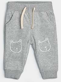 GAP sivé baby tepláky Bear