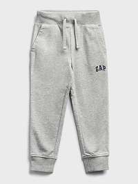 GAP sivé detské tepláky Logo fit tech joggers