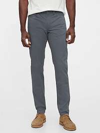 GAP sivé pánske džínsy Taper Soft Color