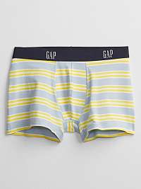 GAP sivo-žlté pánske boxerky Trunk