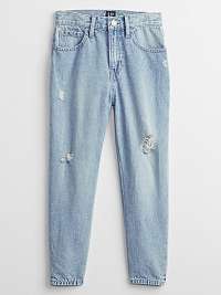 GAP V-Mom Jeans detské Modrá