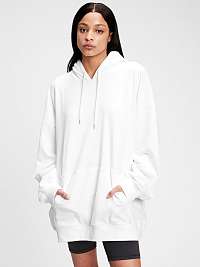 GAP Vintage Soft Boyfriend Mikina Biela