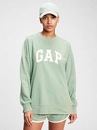 GAP zelená mikina s logom