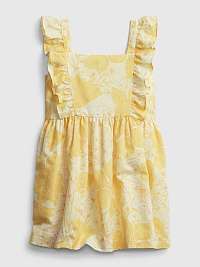 GAP žlté dievčenské šaty