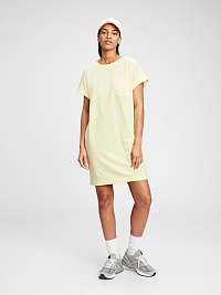 GAP žlté šaty Front Pocket
