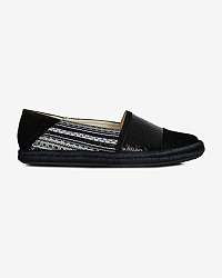 Geox čierne espadrilky Modesty