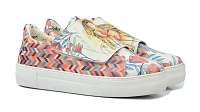 Goby biele slip on Girl With Flowers