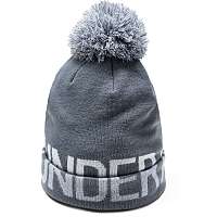 Graphic Pom Beanie-GRY