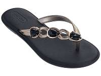 Grendha čierne žabky Descolada Fem Black