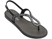 Grendha čierne žabky Segura Sand Fem Black -