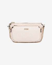 Guess béžová 2v1 crossbody kabelka Dayane Double