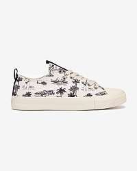 Guess biele tenisky Ederla Low