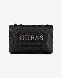 Guess čierna crossbody kabelka Illy Convertibe