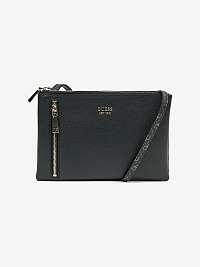 Guess čierne crossbody kabelka Naya Double