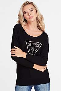 Guess čierny sveter Jewel Sweater