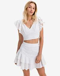 Guess Hatice Crop top Biela
