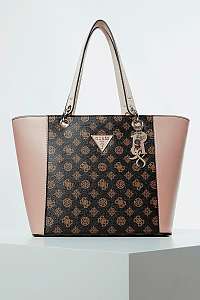 Guess kabelka Kamryn Logo Peony Shopper