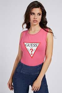 Guess ružové body Triangle Logo