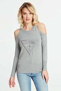Guess sivý sveter Jewel Sweater