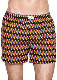 Happy Socks farebné trenírky Optic Square Boxer