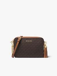 Hnedá crossbody kabelka Michael Kors