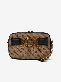 Hnedá crossbody taška Guess Aviana Camera Bag