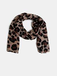 Hnedá šatka s leopardím vzorom Dorothy Perkins