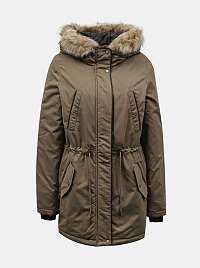 Hnedá zimná parka VERO MODA
