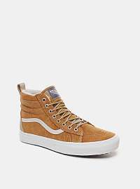 Hnedé dámske semišové tenisky VANS