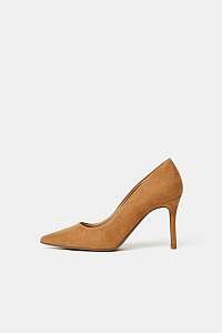 Hnedé lodičky v semišovej úprave Dorothy Perkins