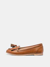 Hnedé mokasíny Dorothy Perkins
