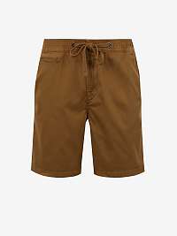 Hnedé pánske chino kraťasy Superdry Sunscorched