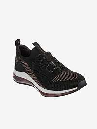 Hnedo-čierne dámske tenisky Skechers