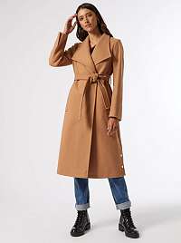 Hnedý kabát Dorothy Perkins