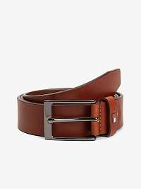 Hnedý pánsky kožený opasok Tommy Hilfiger Layton