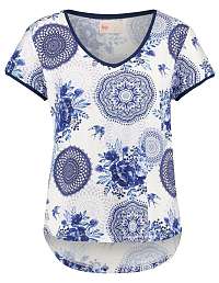 Home modré dámske tričko Hip Grande T-shirt