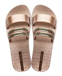 Ipanema bronzové šľapky New Glam Rose