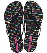 Ipanema čierne žabky Wave Art Fem Black/Black -