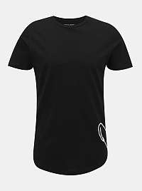 Jack & Jones čierne pánske tričko