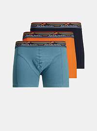 Jack & Jones modré 3 pack boxeriek Mountain