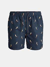 Jack & Jones modré pánske plavky Bali