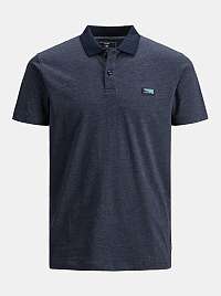 Jack & Jones modré polo tričko Schultz