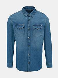 Jack & Jones modré slim fit košeľa Heridan