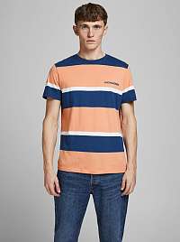 Jack & Jones oranžové pánske tričko